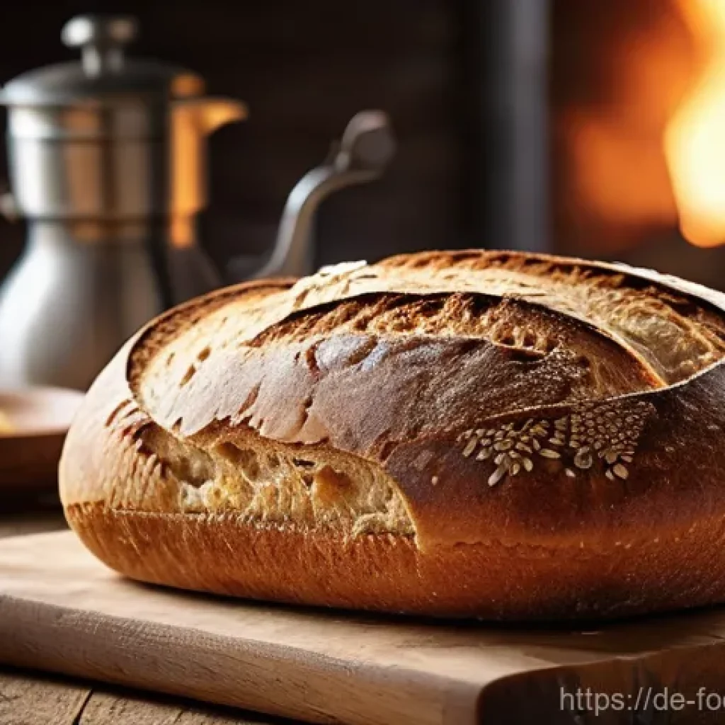 식품 가공 중 화학반응 - **Prompt for "The Maillard Reaction: More than just browning"**:
    "A close-up, high-angle shot of...