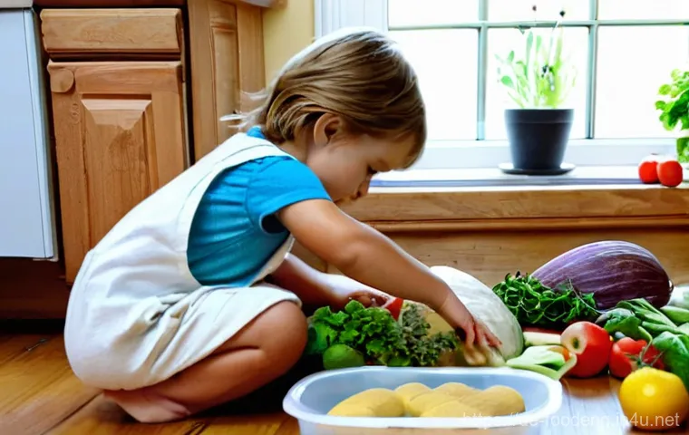 식품과 미세플라스틱 문제 - **Prompt: Conscious Choices in a German Kitchen**
    A realistic and brightly lit scene inside a co...