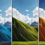 식품 공학에서의 생체모방 기술 - Here are three image generation prompts based on the provided text, crafted to be detailed and adher...